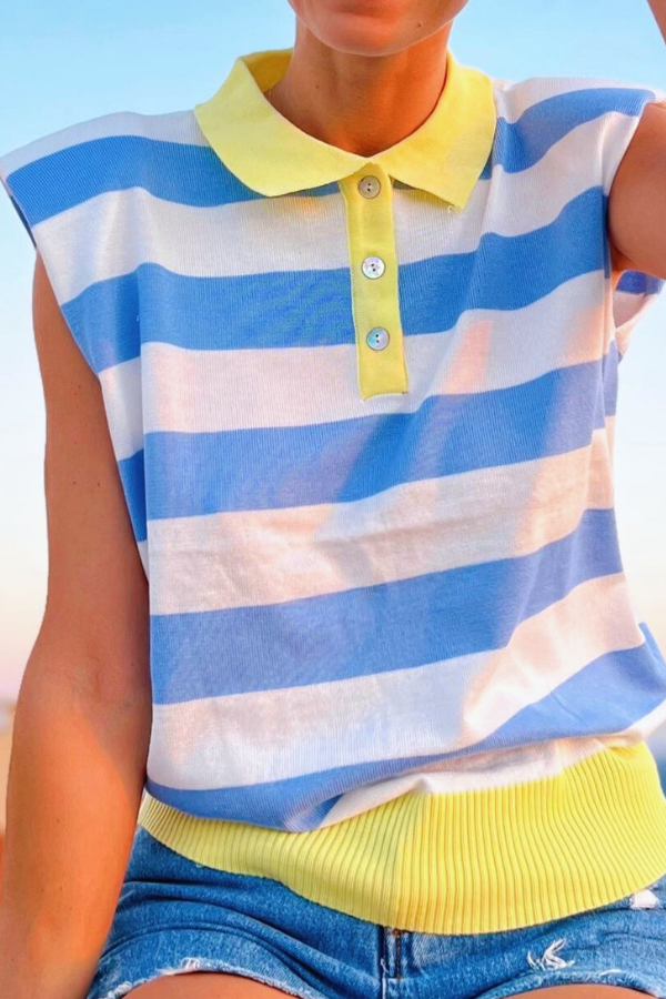 Polo Blue Stripes
