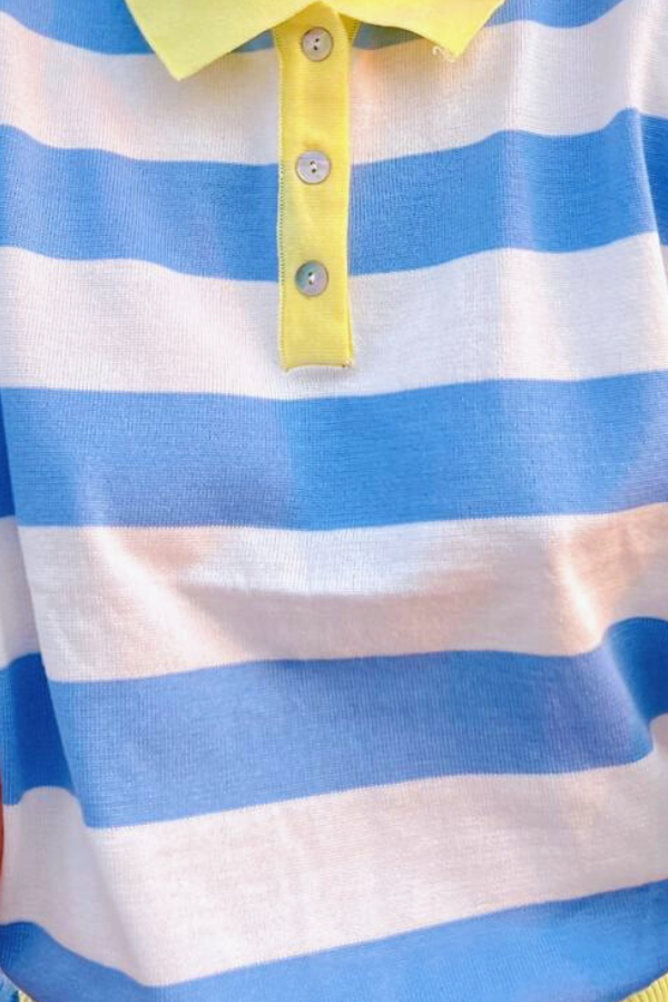 Polo Blue Stripes