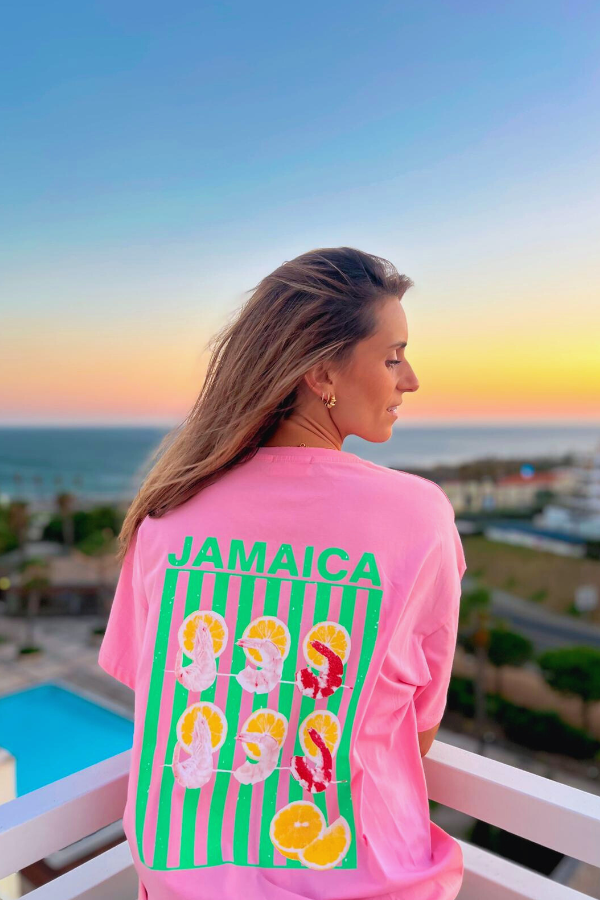 T-shirt Jamaica (Pink)