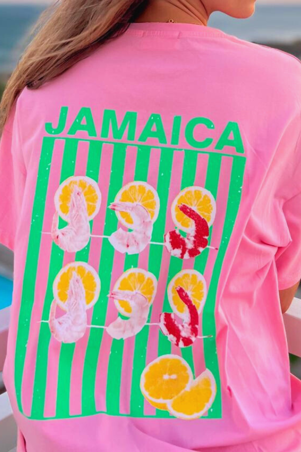T-shirt Jamaica (Pink)