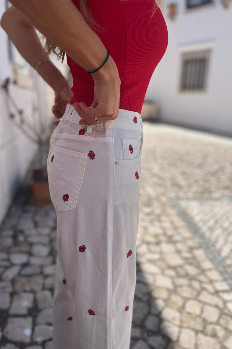Calças Strawberry