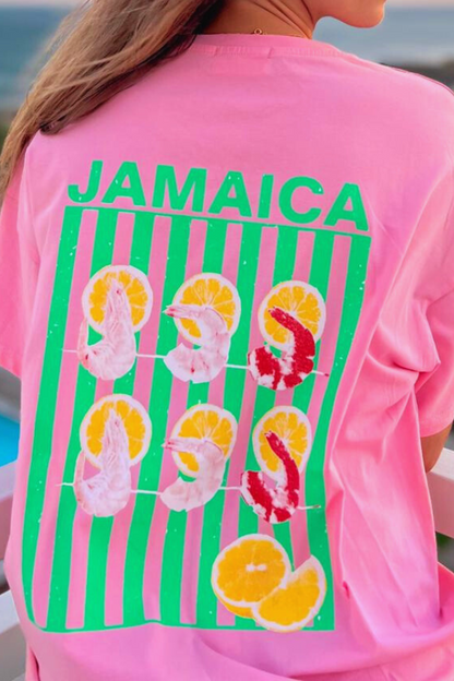 T-shirt Jamaica (Pink)
