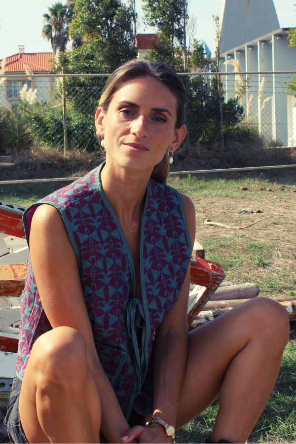 Colete Quilted Green