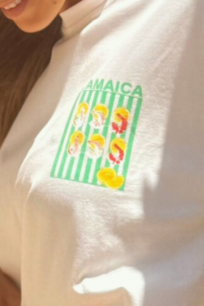 T-shirt Jamaica (white)