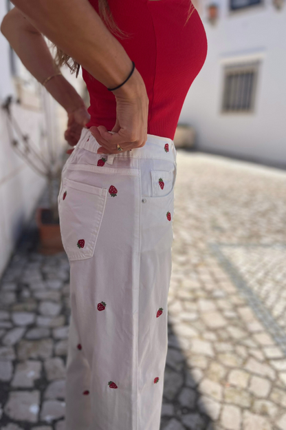 Calças Strawberry